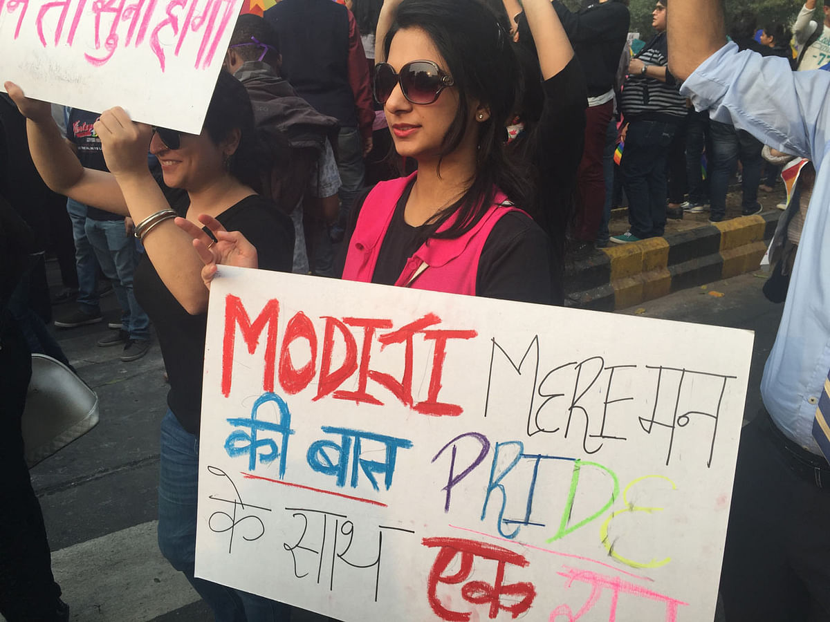 The Quint brings you snapshots of the eighth Delhi Queer Pride, 2015. 