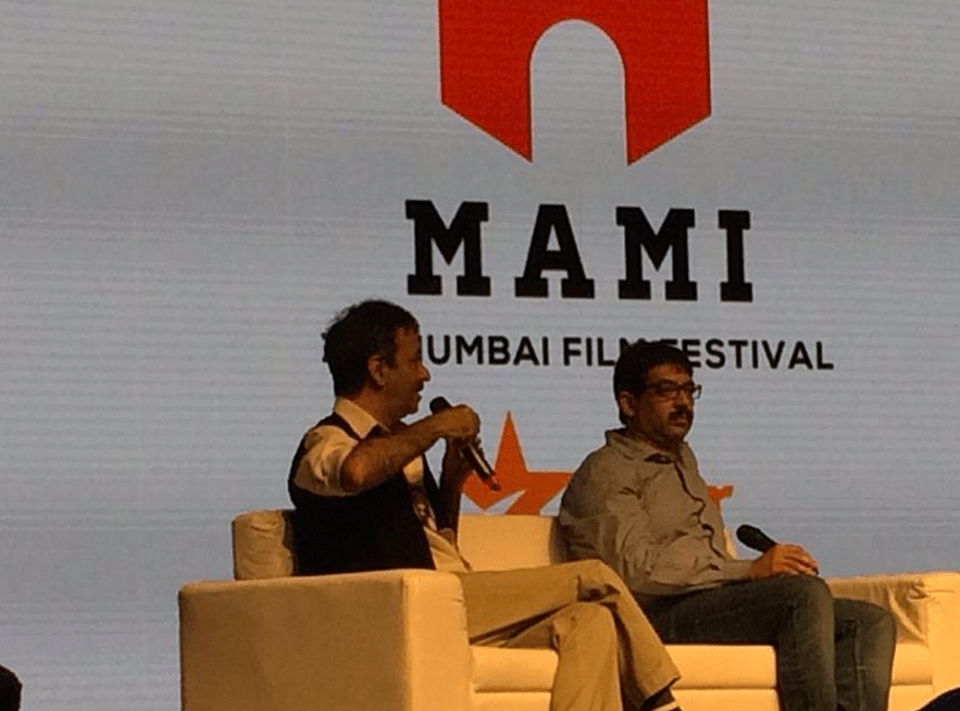 Exceprts from a session with Rajkumar Hirani and Abhijat Joshi on ‘how to make a blockbuster’ at Jio MAMI Mela