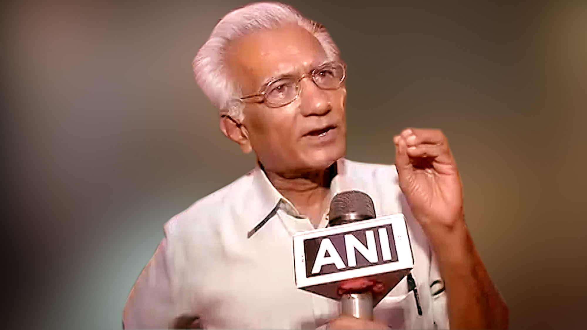 Filmmaker Kundan Shah reiterated that “secularism was under threat” like never before. (Photo: ANI)