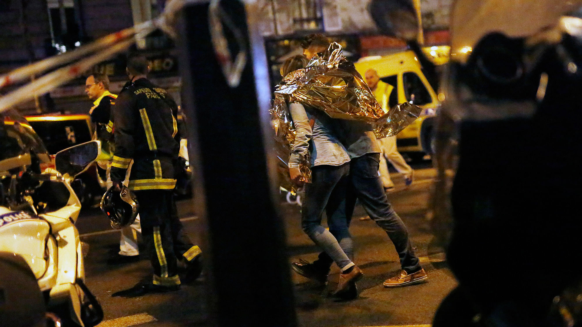 The terror attacks in Paris have so far claimed 128 lives. (Courtesy: AP)