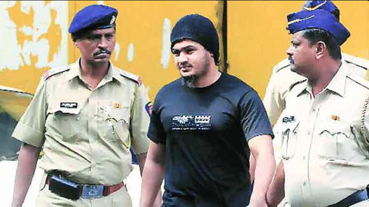24-year-old Areeb Majeed from Mumbai was the only Indian who joined the ISIS as a suicide bomber and returned to India. He’s currently under judicial custody. (Photo Courtesy: Twitter/@IndianExpress)