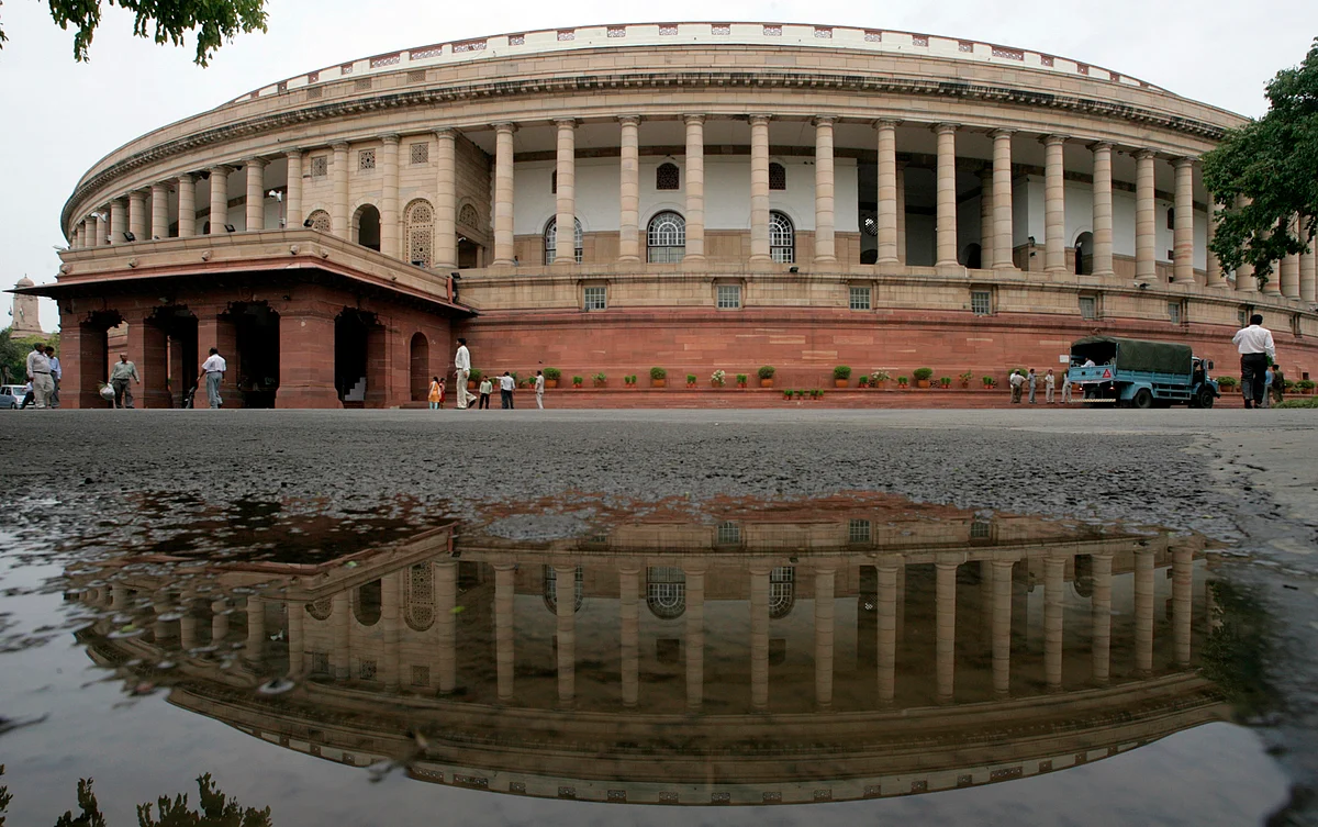 File photo of the Indian parliament building is seen on the opening day of the Monsoon session. (Photo: Reuters)