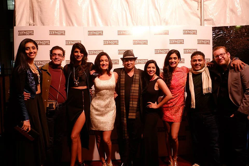 Pan Nalin with team <i>Angry Indian Goddesses</i>