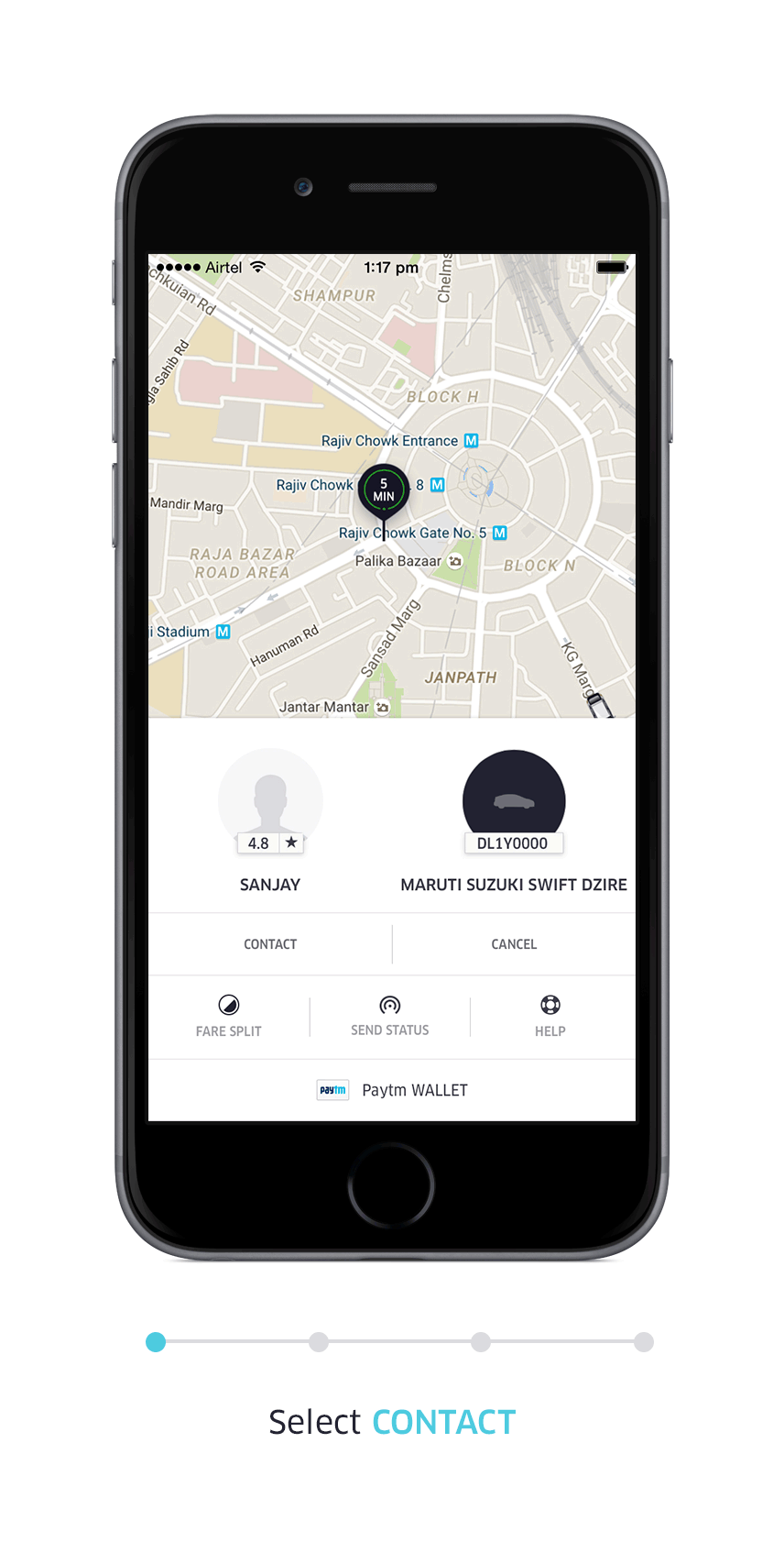 Uber has rolled out some key features in India to ensure  passenger safety in their cabs.