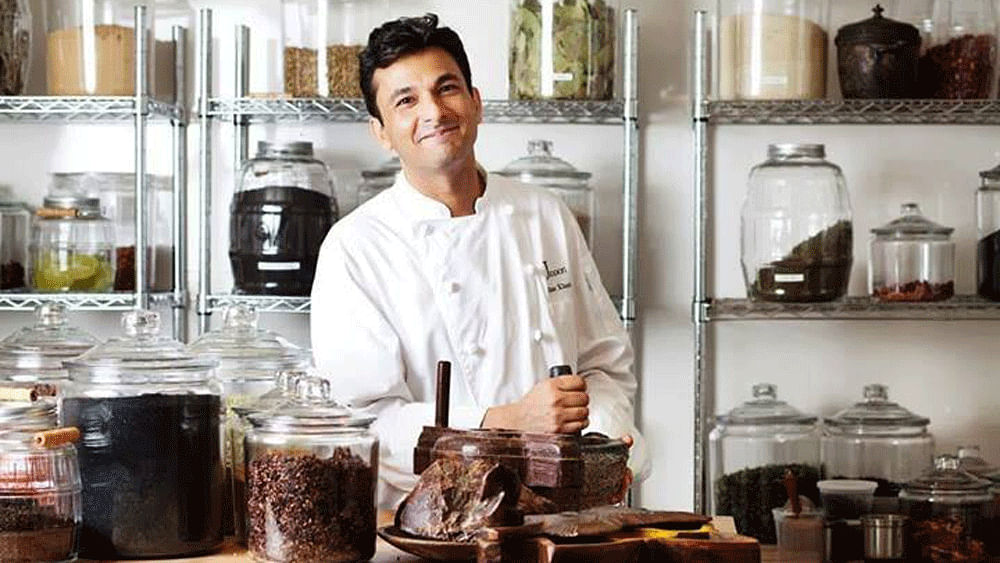 Vikas Khanna has been awarded "for dropping everything to feed millions in India at a time of great need and suffering".