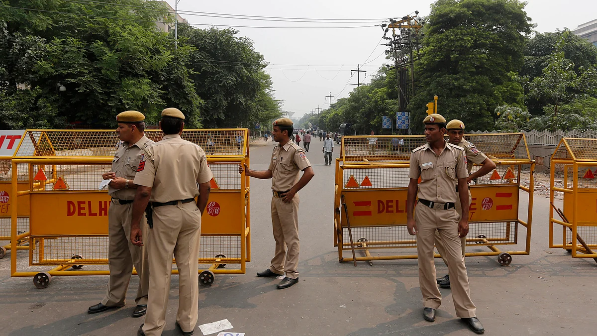 Delhi police personnel. (Photo: Reuters)