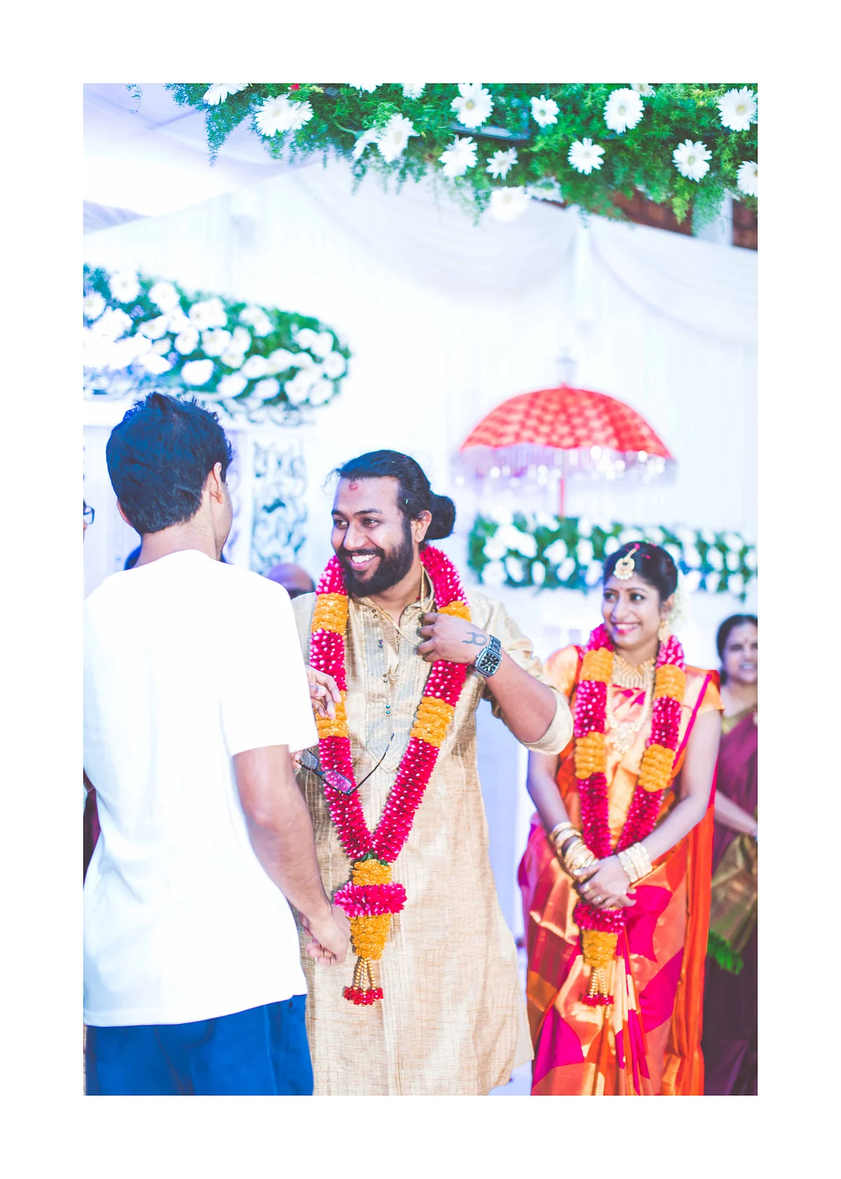 Vineeth Padiyath and Aswani Yatheendran. (Photo Courtesy: Elvin Jacob)