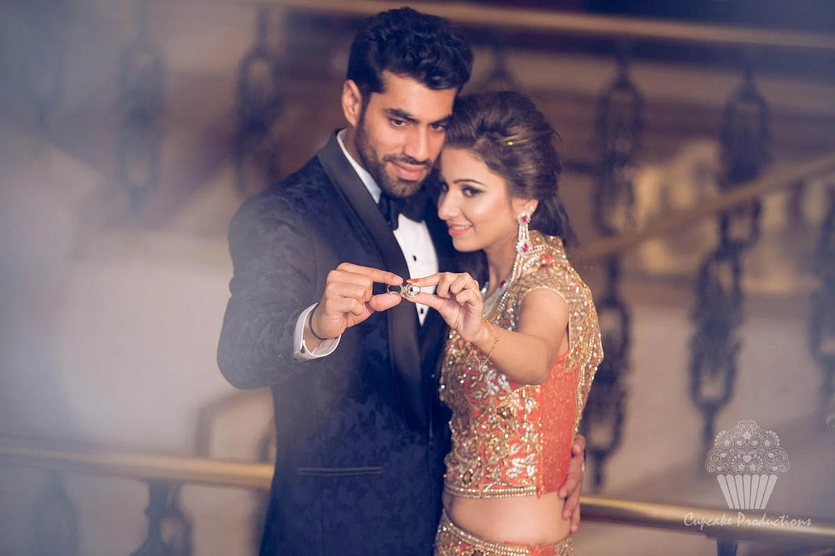 Samridhi Chaddha and Rishi Raj Suri. (Photo Courtesy: Cupcake Productions)