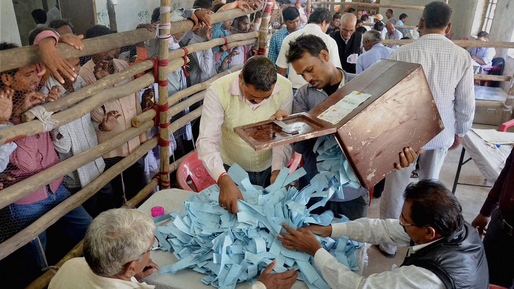 Representational image: Votes being counted. (Photo: PTI)