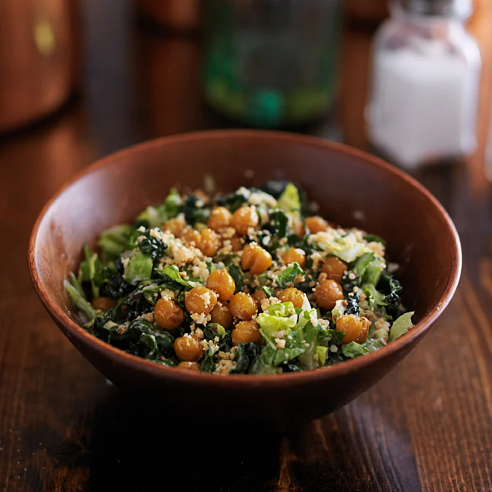 You needn’t fret – you could be a vegan and enjoy your staple Caesar salad too. 