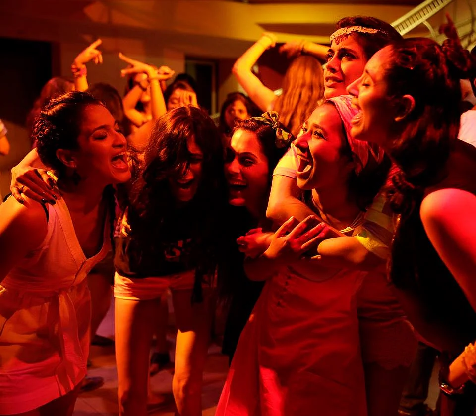 A still from <i>Angry Indian Goddesses</i>