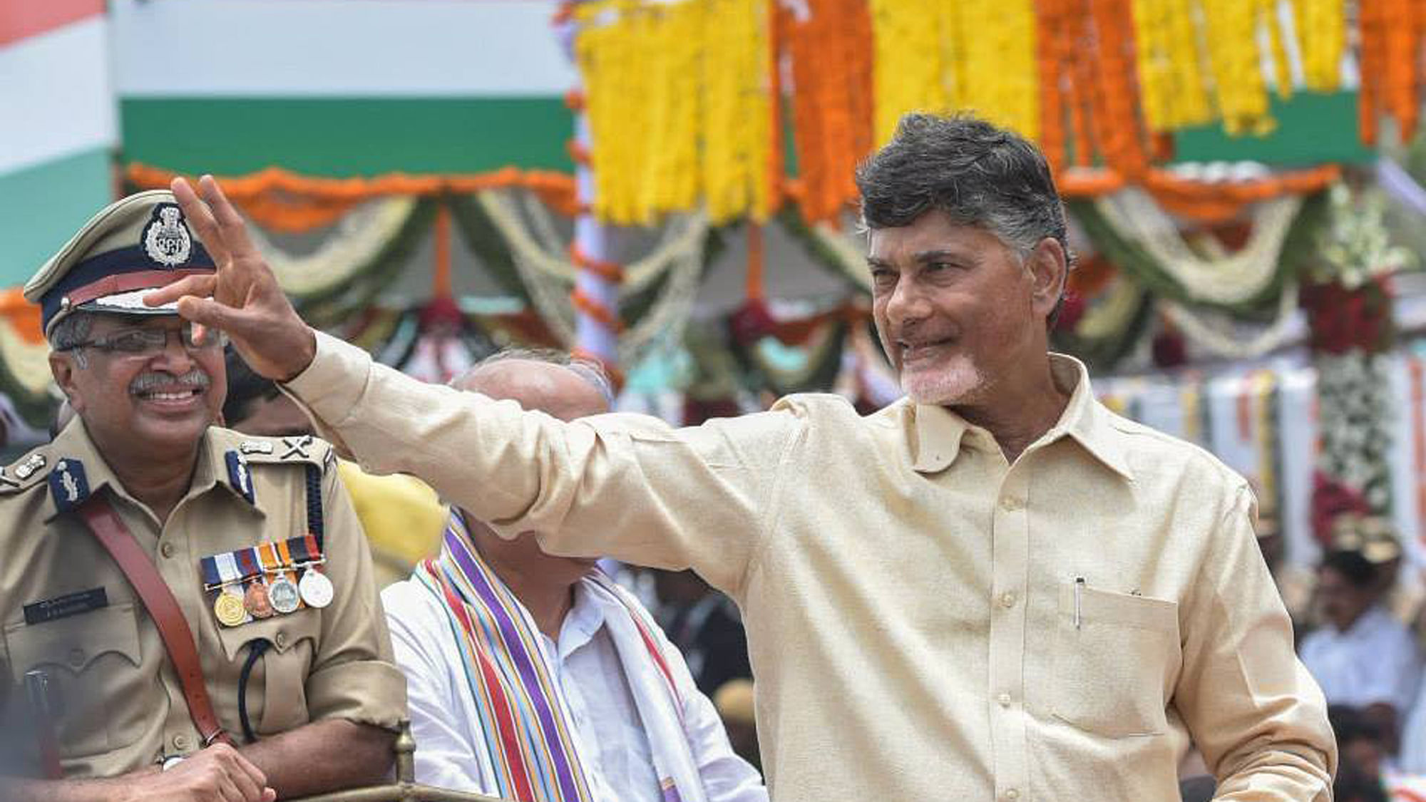 Andhra Pradesh Chief Minister Chandrababu Naidu. (Photo Courtesy: The News Minute)