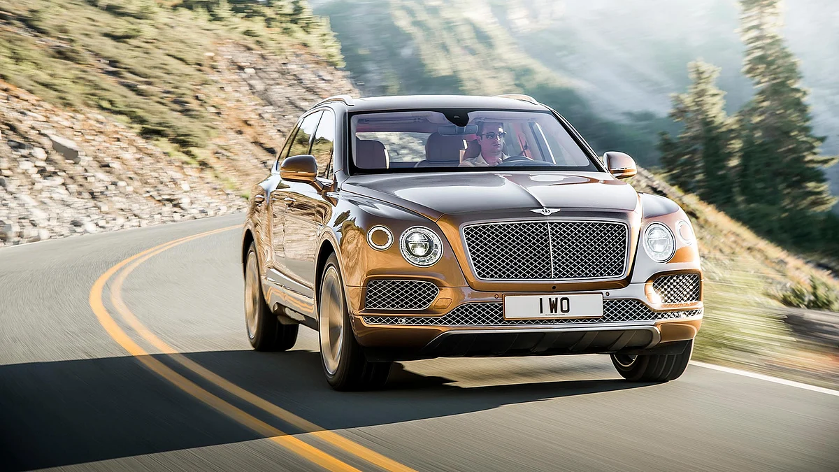 Now you can go off-roading in a Bentley. (Photo: Bentley)