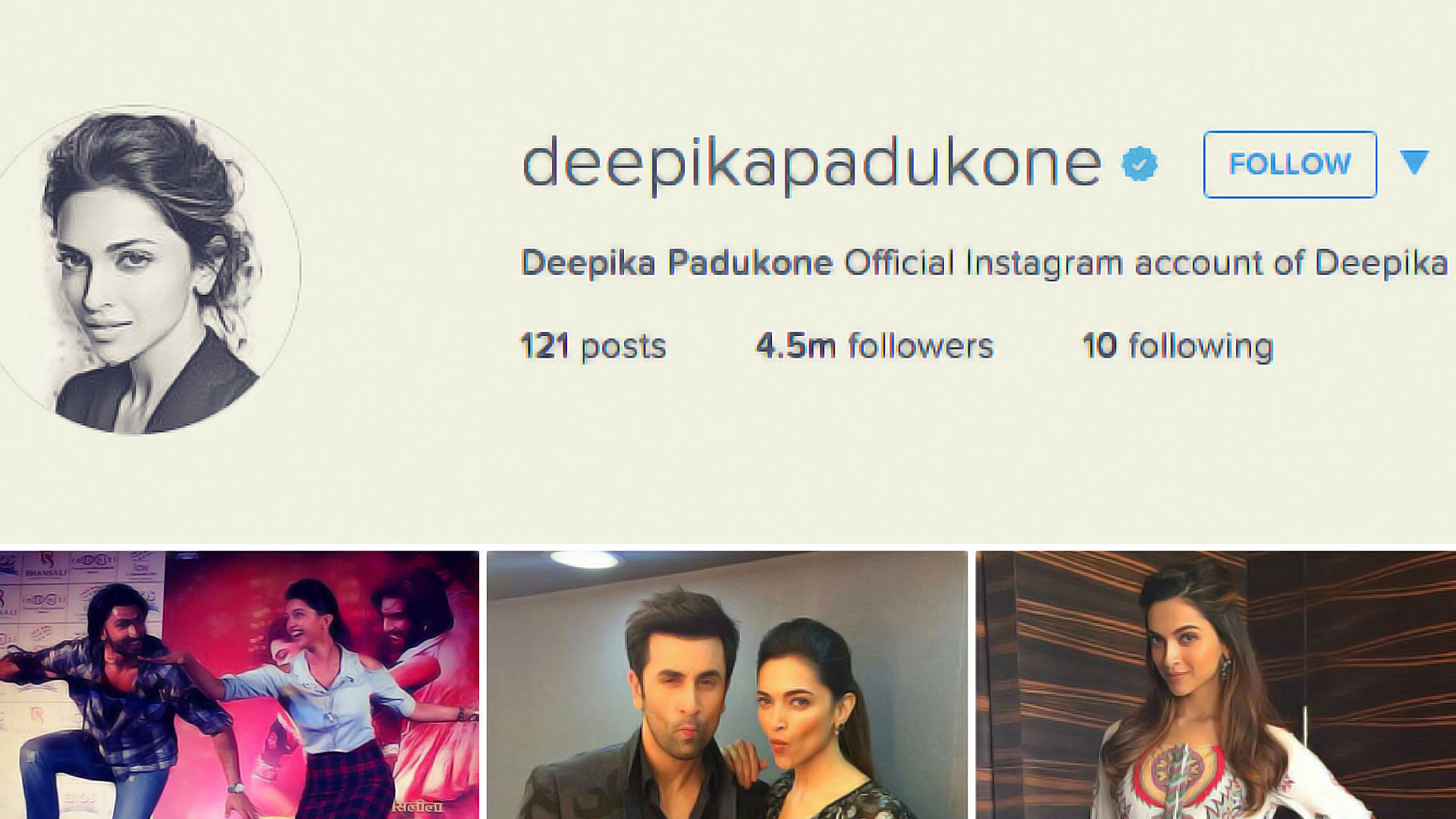 Actor Deepika Padukone’s instagram posts. (Photo courtesy: Deepika’s Official instagram account)