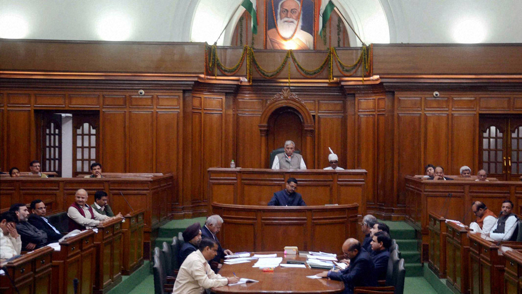 A view of the Delhi Assembly in New Delhi, December 1, 2015. (Photo: PTI)