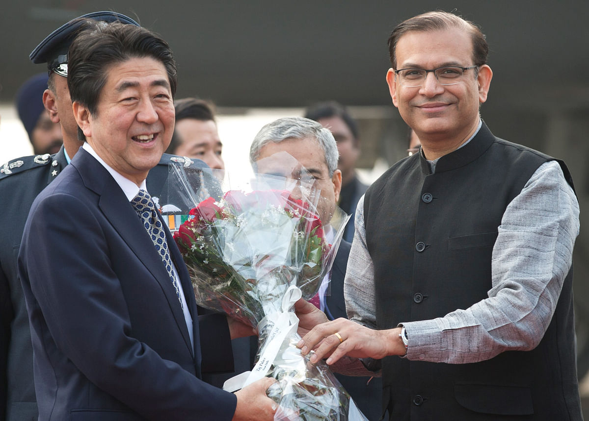  India and Japan are likely to finalise an agreement on protection of military information during Shinzo Abe’s visit.