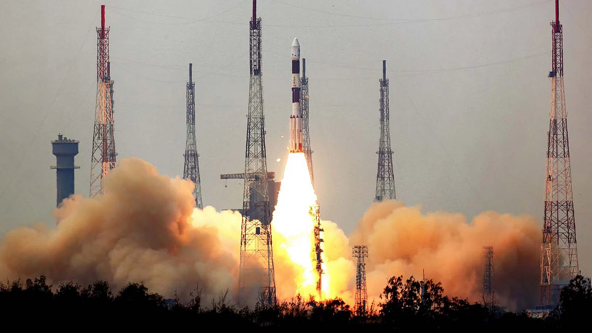 PSLV C30 Take off. 