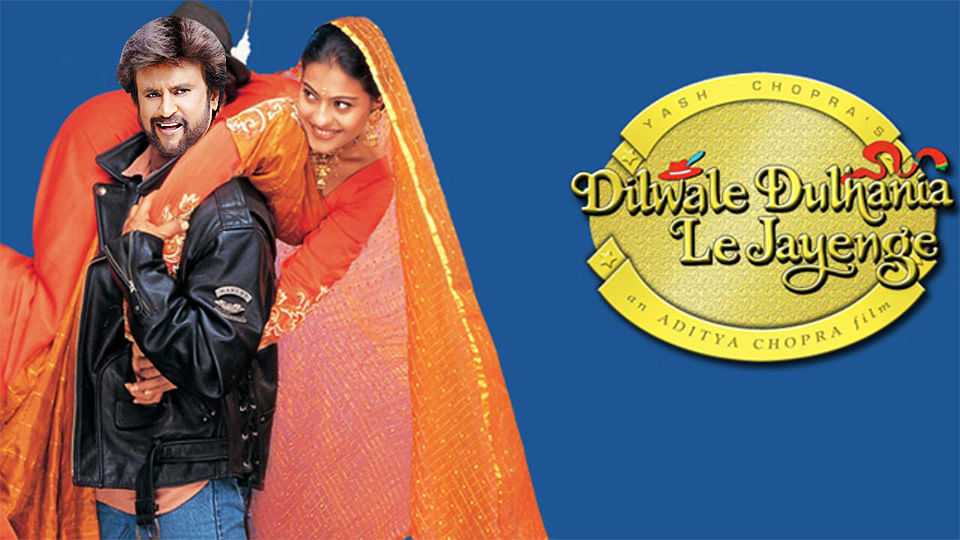Ever wonder how DDLJ would end if Rajinikanth had been the hero? 