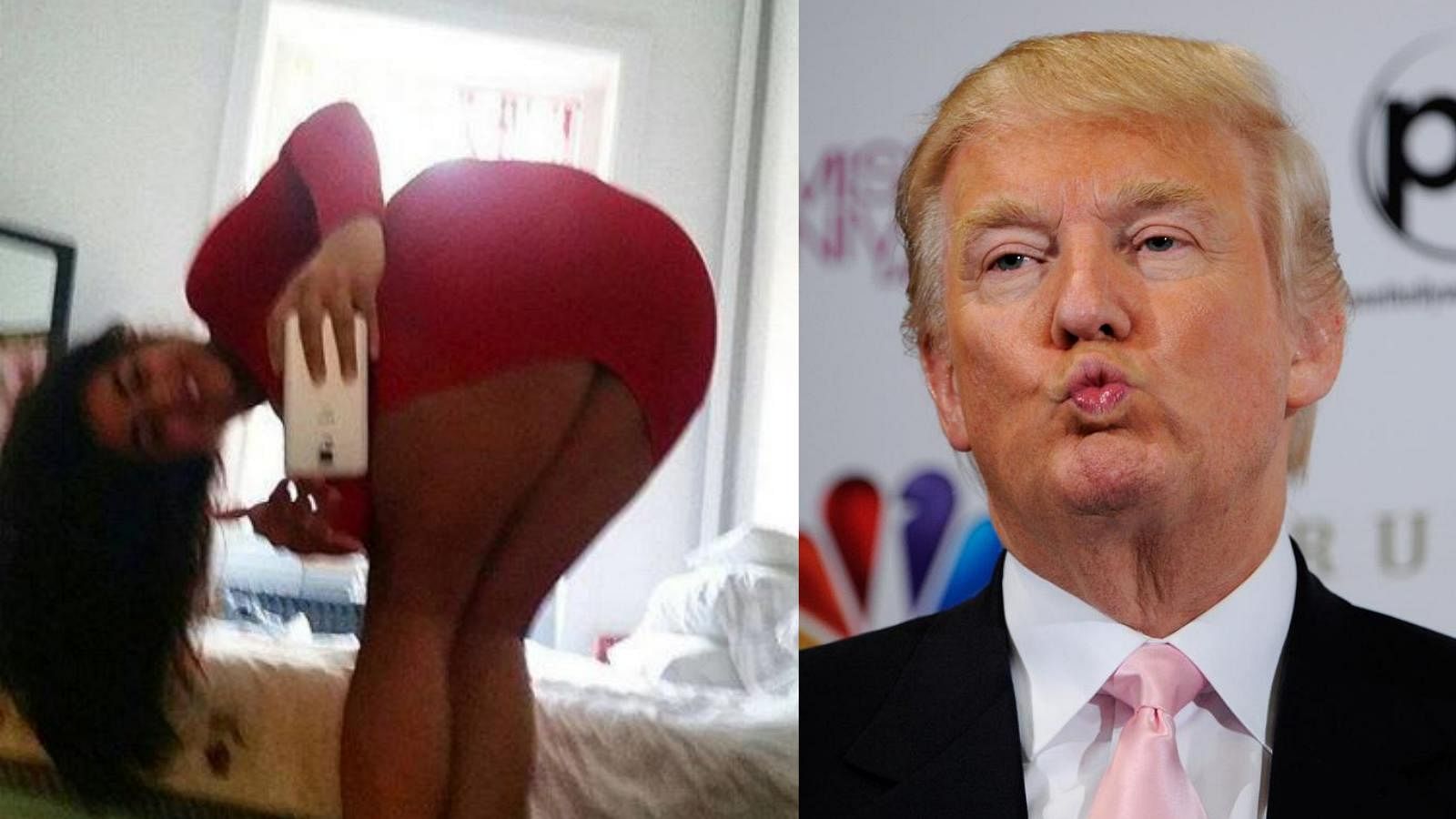 Shenaz Treasury Just Asked Donald Trump to Kiss Her Hot Ass