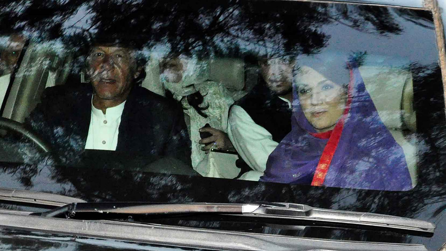 File photo of Imran Khan and Reham Khan. (Photo: AP)