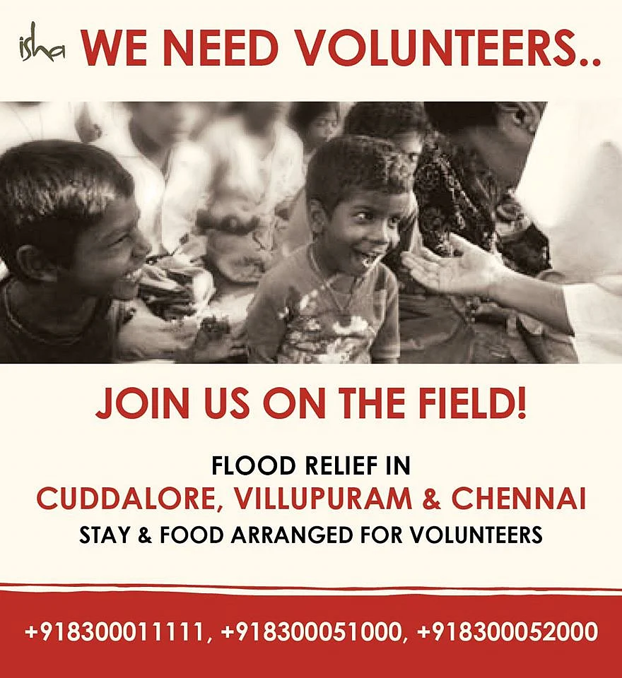 (Photo: <a href="https://www.facebook.com/ishafoundation">Facebook.com/Ishafoundation</a>)