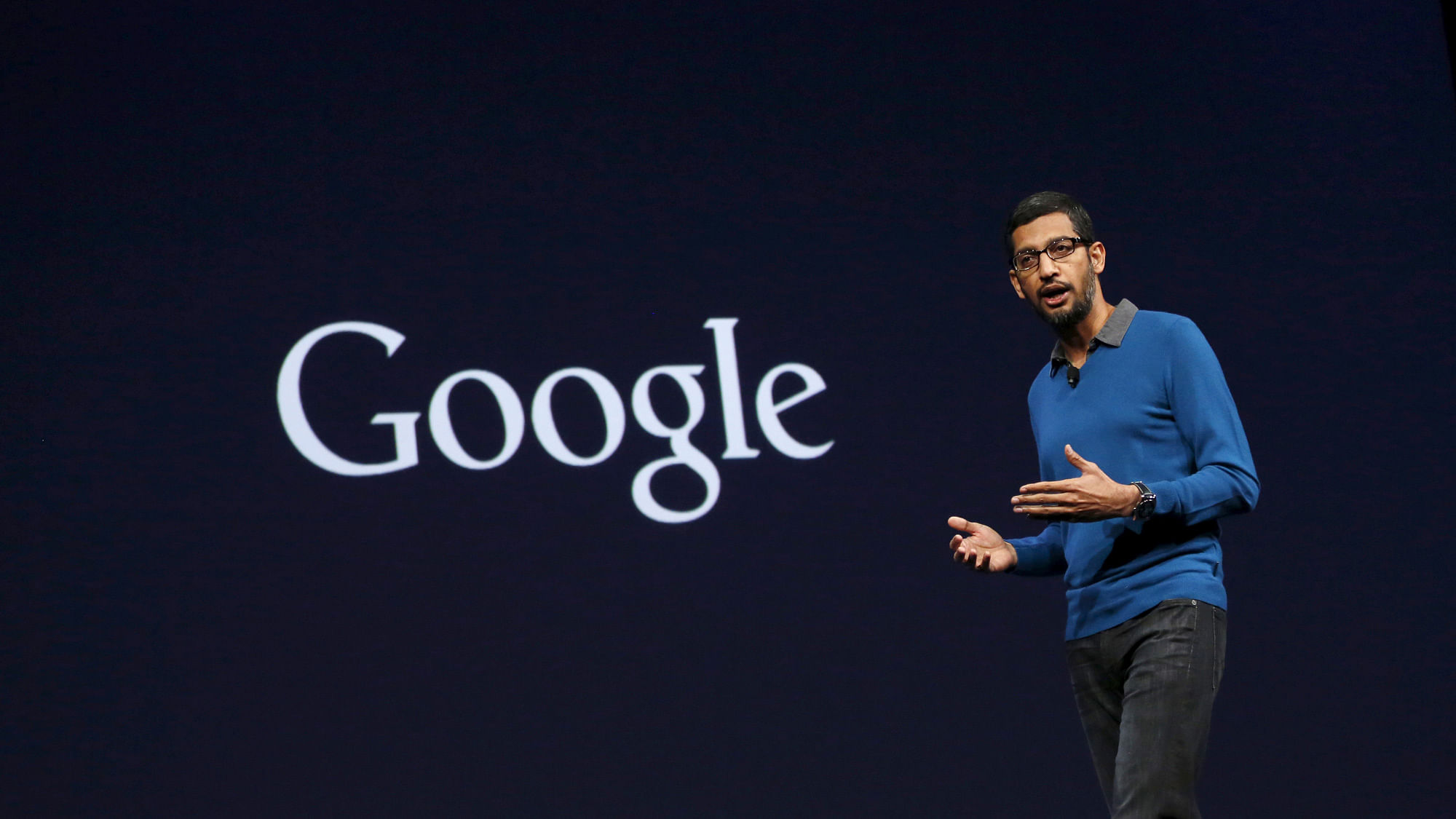 Google CEO Sundar Pichai. (Photo: Reuters)