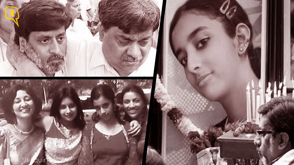 Clockwise from top left: Rajesh and Dinesh Talwar; Rajesh at the memorial service for Aarushi; the Talwars in happier times
