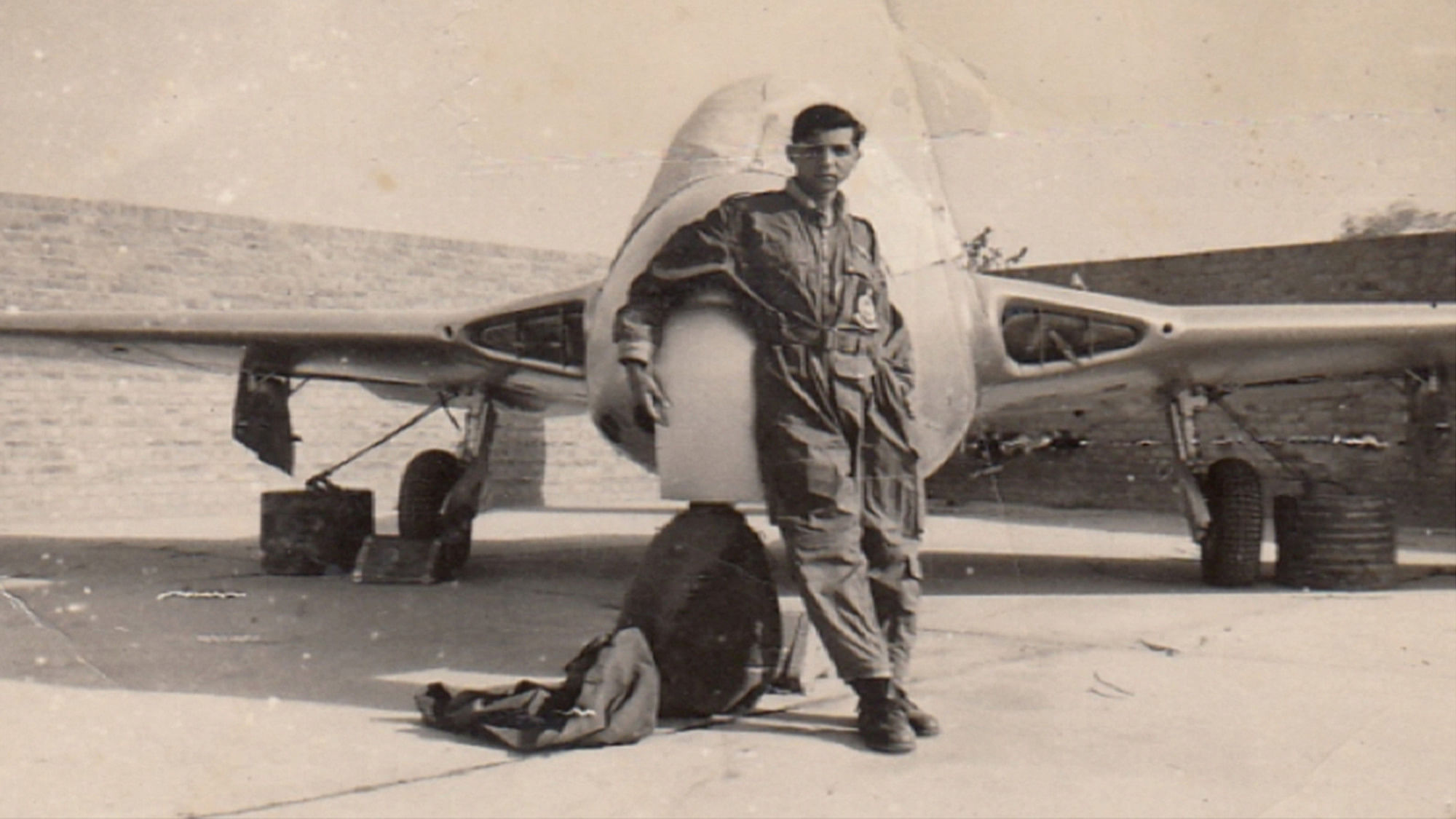 Air Marshal (Retd) Denzil Keelor in his prime during the 1965 Indo-Pak war.&nbsp;