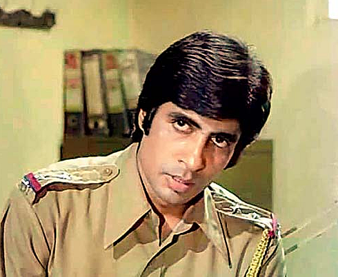 Amitabh Bachchan in an iconic scene from the movie <i>Zanjeer</i>. 