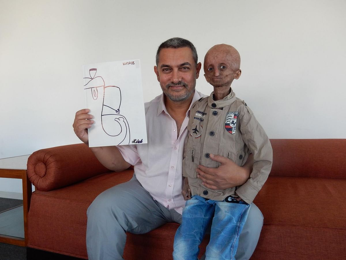 

Aamir Khan has fulfilled Nihal  Bitla’s dream. He met the 14 year old after his story appeared on Humans Of Bombay