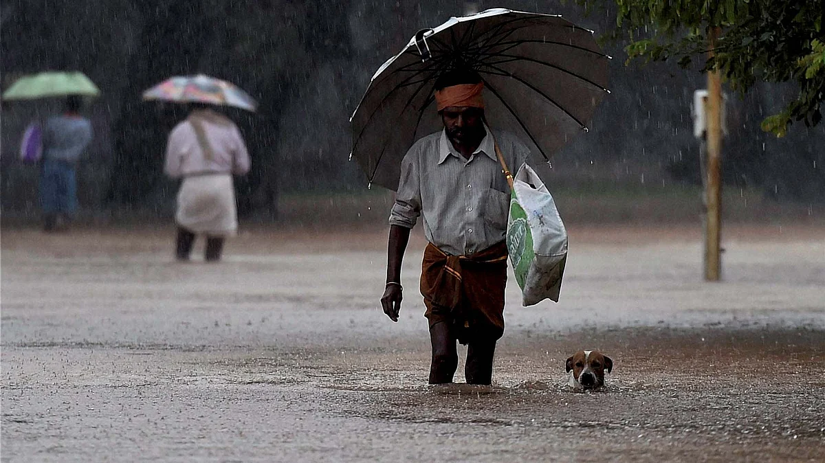 The city’s wettest day of the year so far also led to waterlogging in several areas. Representative image only.