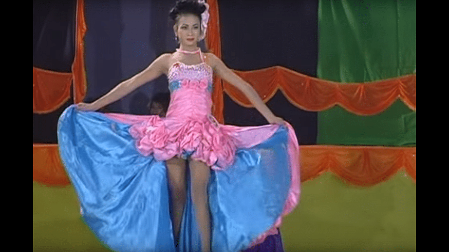 

A participant at the beauty pageant in Manipur. (Photo: <a href="https://www.youtube.com/watch?v=exkQ6a6ZtWM">YouTube</a>)