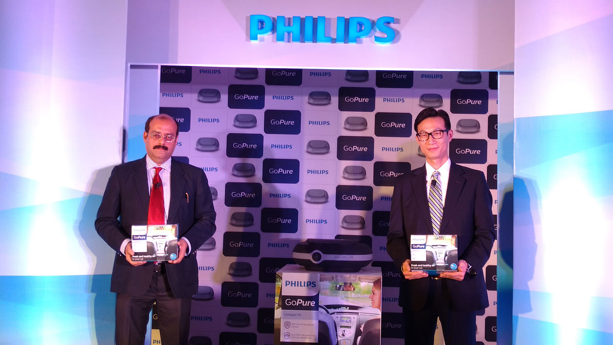 Philips has launched GoPure, a purifier that cleanses the air inside your car while its running.
