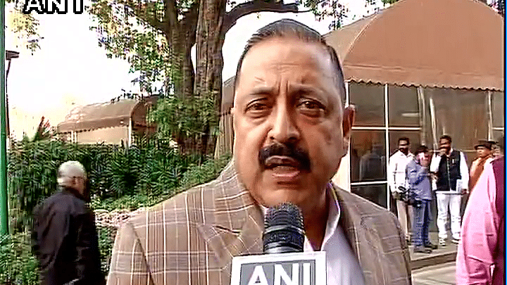 Minister of State for Personnel Jitendra Singh. (Photo: Twitter/<a href="https://twitter.com/ANI_news/status/676698306836172800">@ANI_news</a>)
