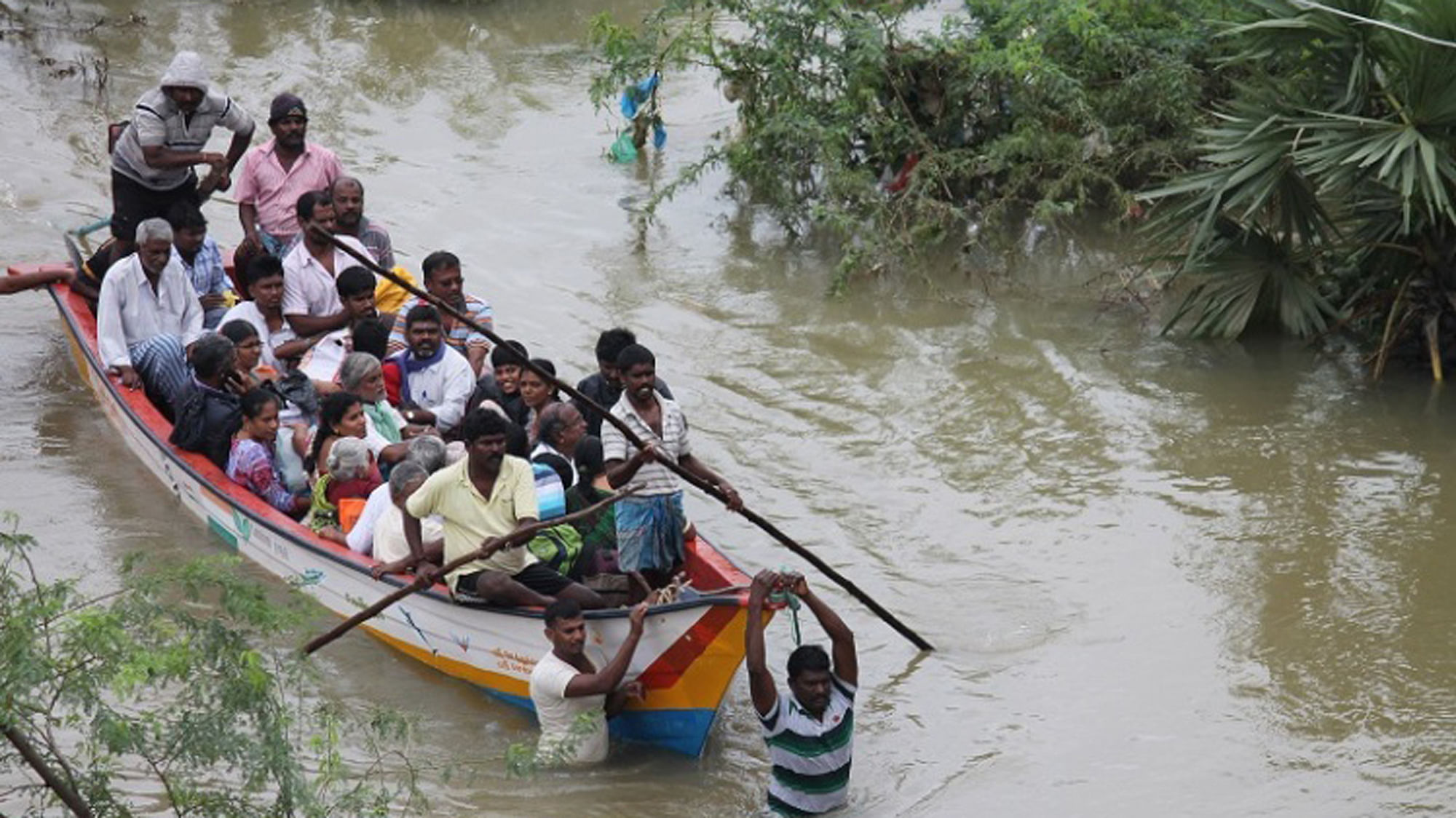 Tamil Nadu is witnessing its biggest natural calamity since the 2004 tsunami. (Photo Courtesy: <i>The News Minute</i>)