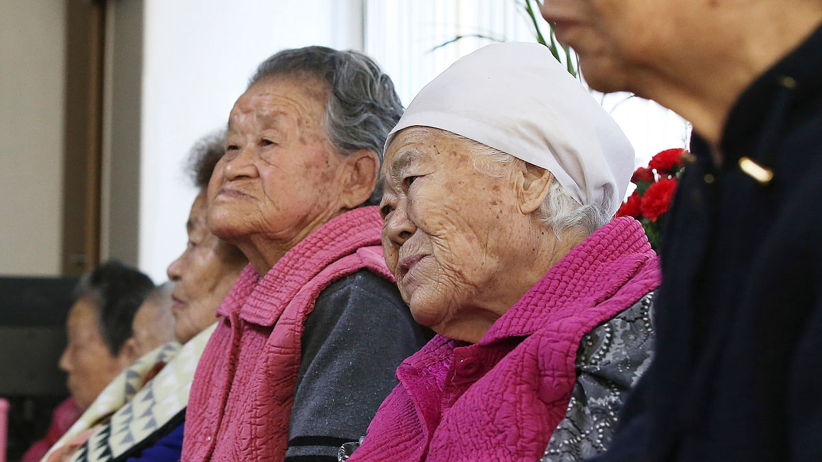 

Japan colonised Korea from 1910-45 and has now apologised for the use of Korean comfort women during WW II.