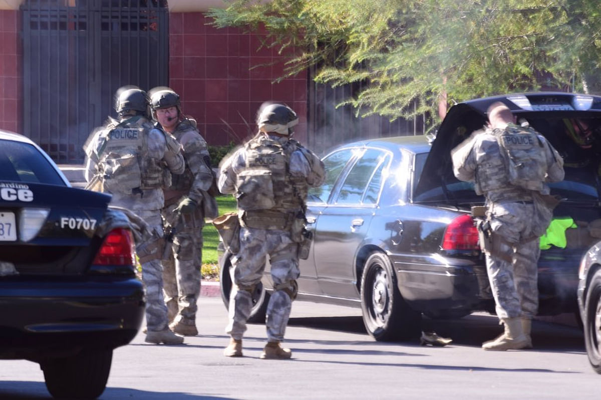 A suspect has been identified in the California shootings that killed 14. His brother-in-law addressed the media. 