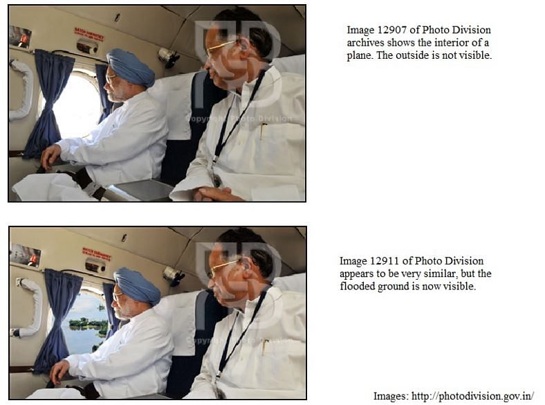 Not just PM Modi’s photo, PIB had doctored former PM Manmohan Singh’s photo as well. 