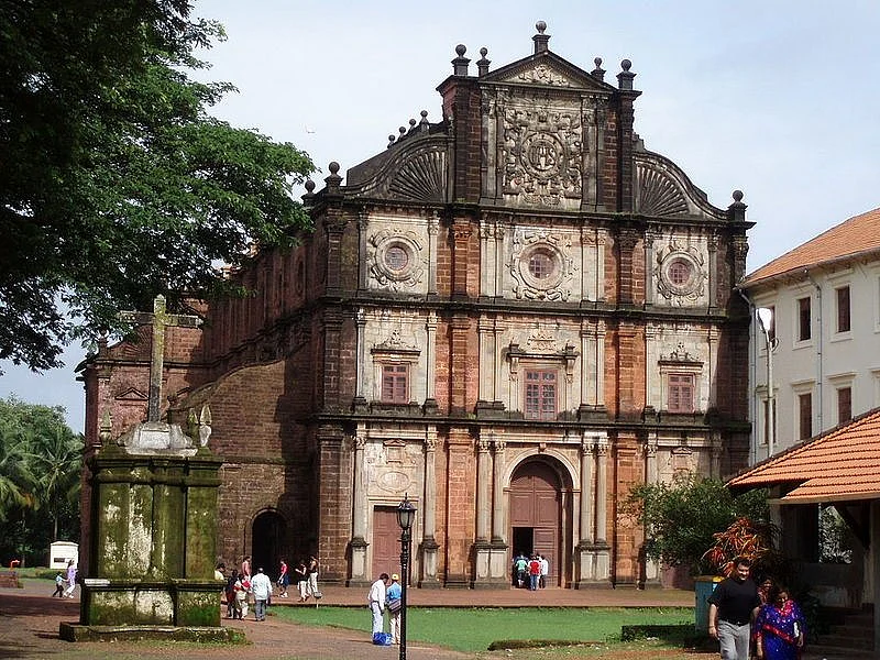 Basilica of Bom Jesus at Goa Velha. (Photo: Wikimedia Commons) 