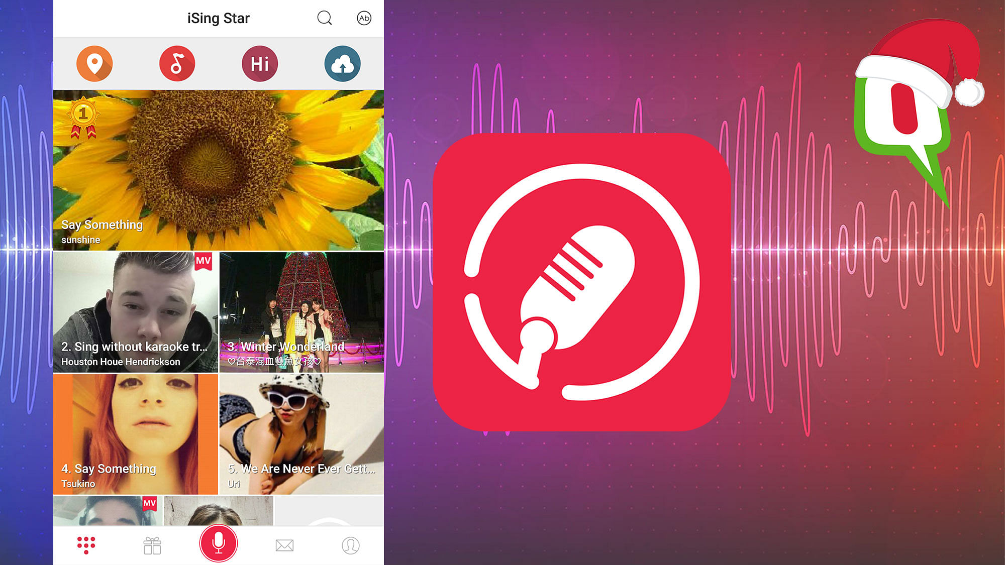 The iSing app on your android smartphone can make your Christmas melodious. (Photo: <b>The Quint</b>)
