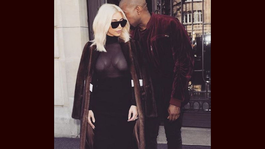 Kim Kardashian West with her beau Kanye West (Photo courtesy: <a href="https://www.instagram.com/kimkardashian/">Kim Kardashian West’s Instagram</a>)