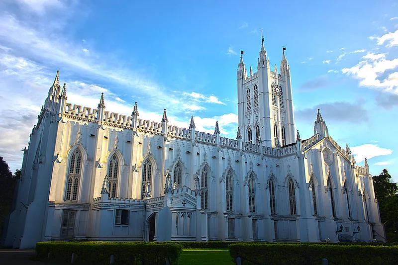 St Paul Cathedral in Kolkata. (Photo: Wikimedia Commons) 