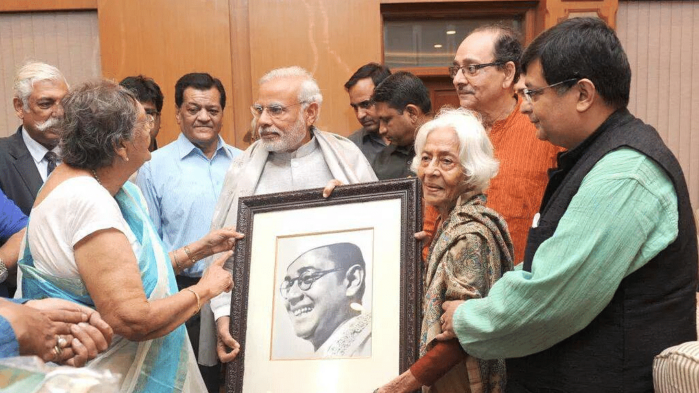 Narendra Modi met Netaji Subhas Chandra Bose’s family in October. (Photo: PTI)