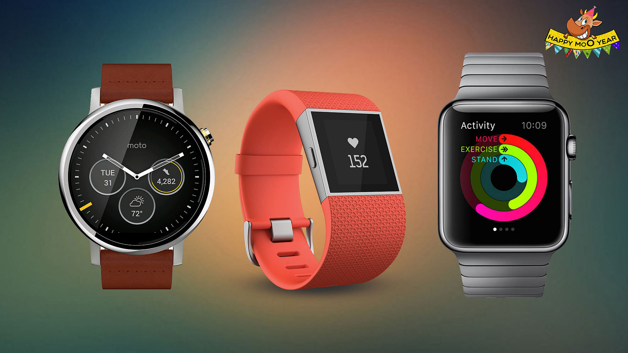 Smart wearables that made its way to India in 2015. (Photo: <b>The Quint</b>)