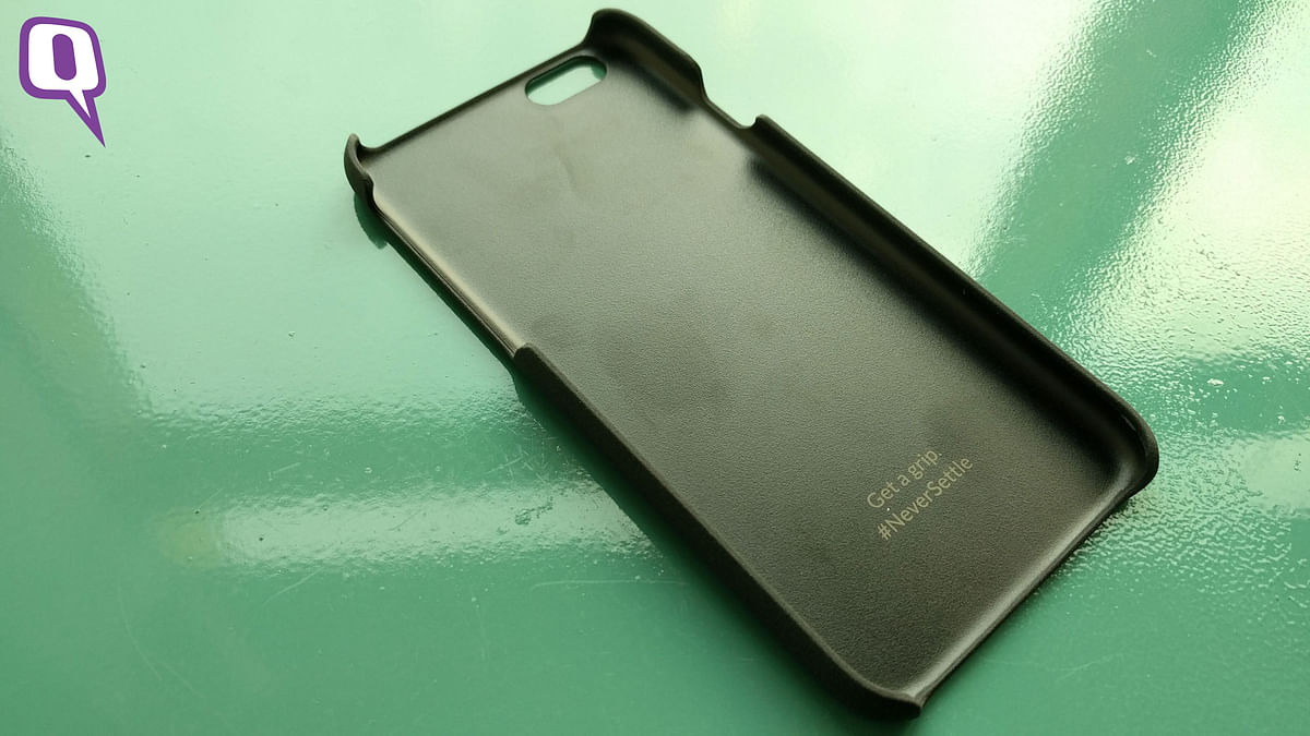 The OnePlus iPhone cover provides just the right feel and protection even as it taunts Apple.