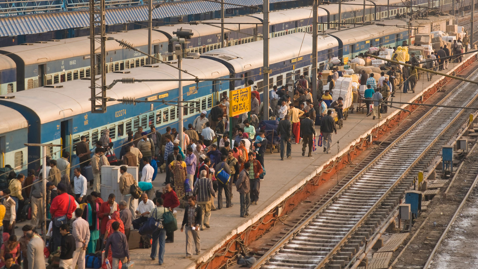 The railways are India’s biggest employer and are in the midst of a $130 billion modernisation plan.
