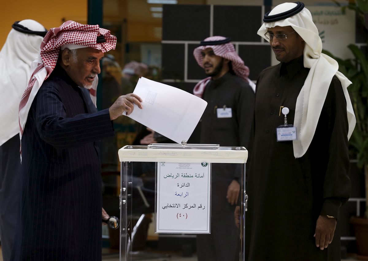 Seventeen women were elected in  Saudi Arabia’s municipal polls, the first to allow female participation. 