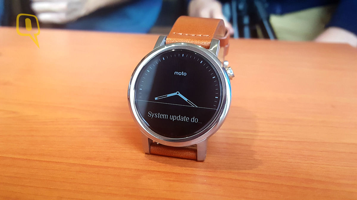 Motorola has made a good looking, stylish smartwatch but the price is still not worth its weight for a wearable.