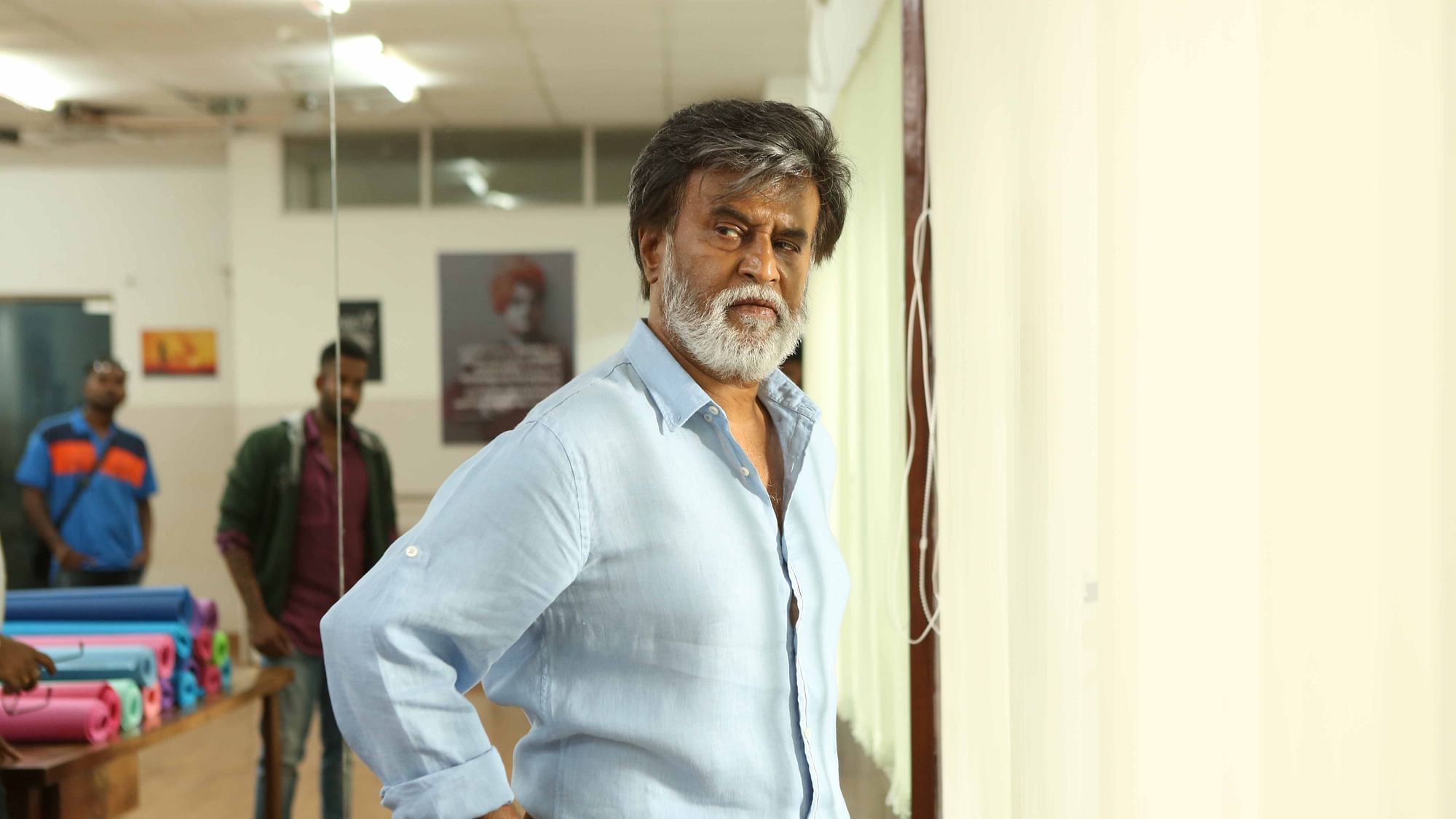 Rajinikanth in a still from <i>Kabali</i>