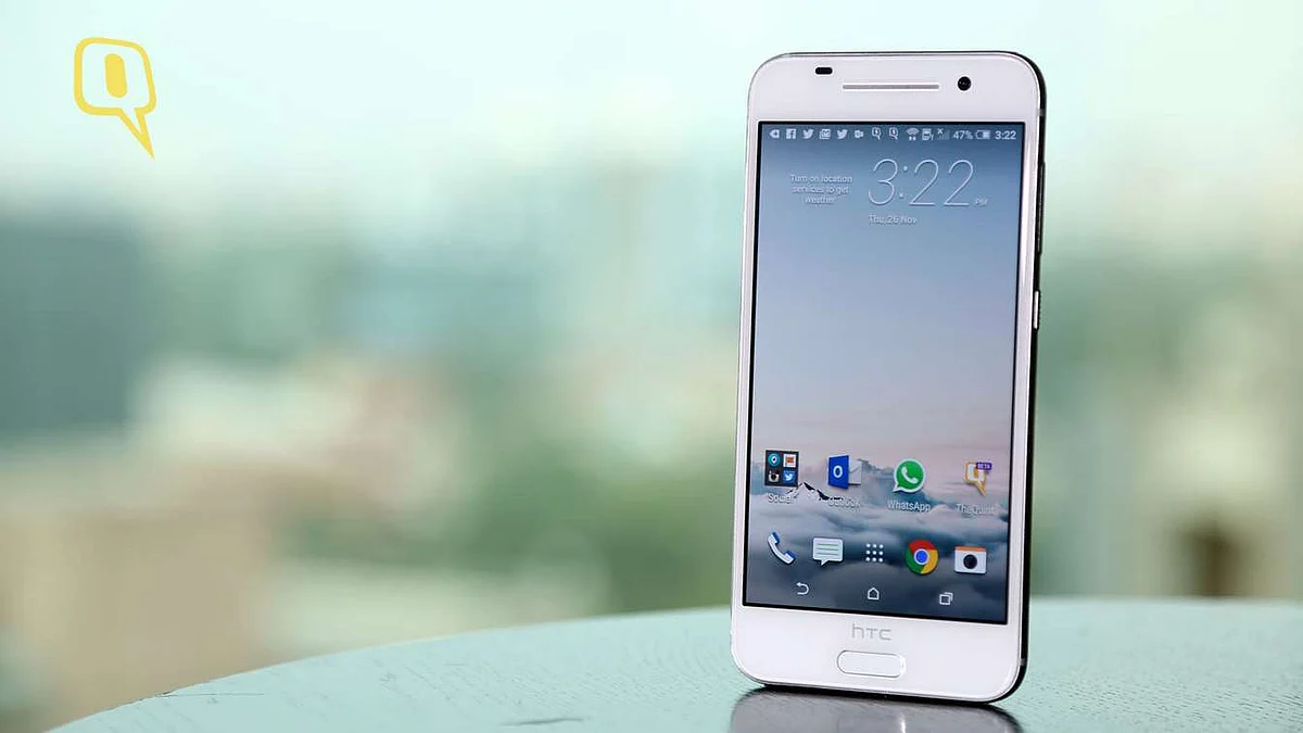 HTC One A9 sports a 5-inch edge-to-edge display. (Photo: <b>The Quint</b>) 